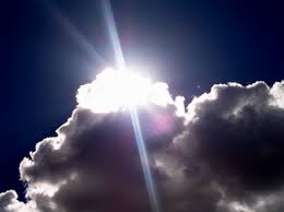 oblak sunce